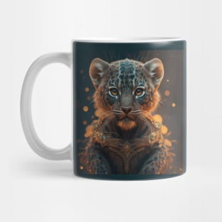 Cute jaguar baby Mug